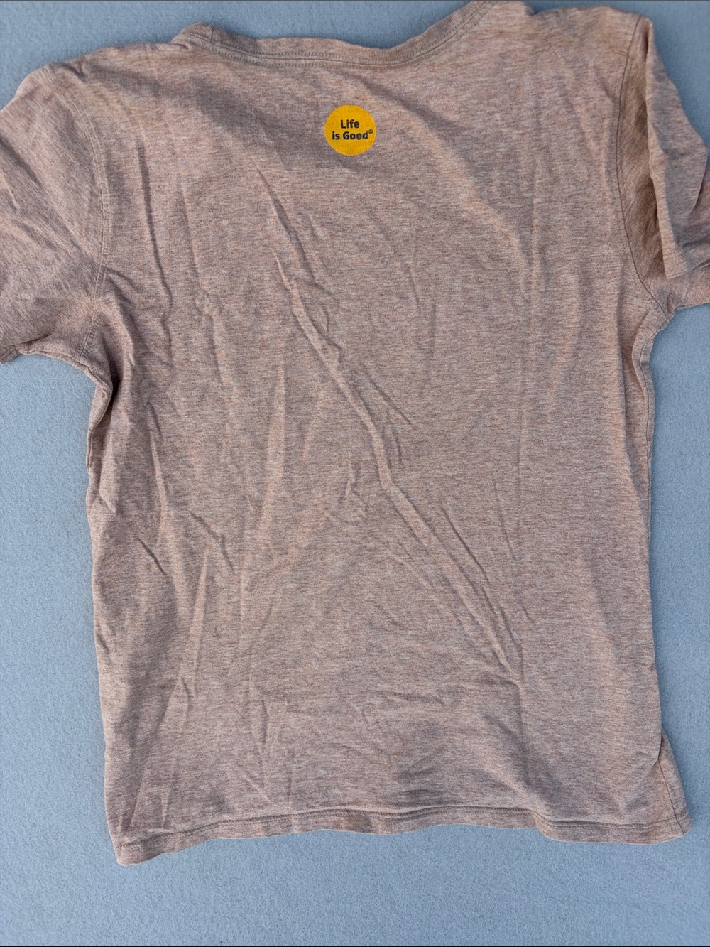 Life Is Good Heathered Mauve 'Happy Hour' Graphic Tee - Picture 5 of 5